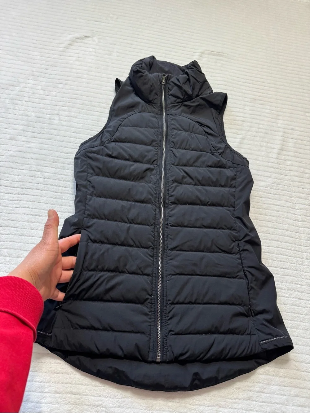 lululemon athletica Black Quilted-Back Sleeveless Vest